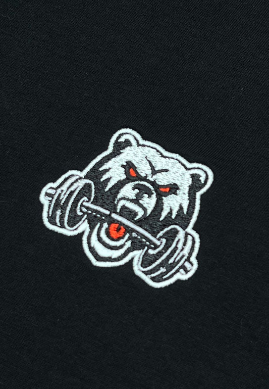 T-Shirt NIEDŹWIEDŹ | Seria BeastLift | Haft 3D Premium