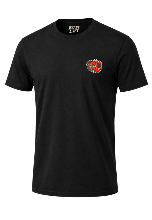 T-Shirt SMOK | Seria BeastLift | Haft 3D Premium