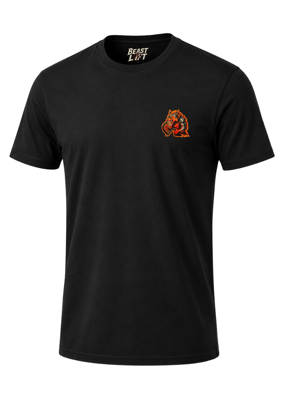 T-Shirt WILK | Seria BeastLift | Haft 3D Premium