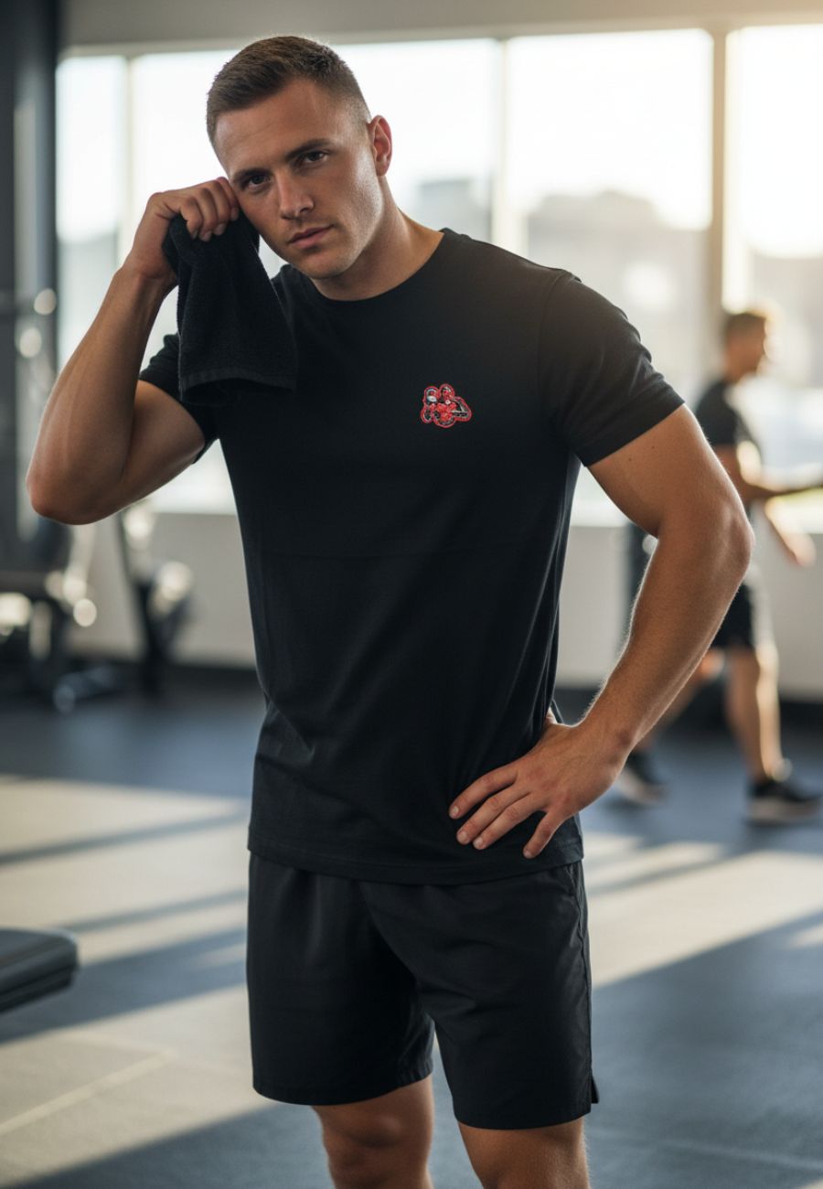 T-Shirt GORYL | Seria BeastLift | Haft 3D Premium