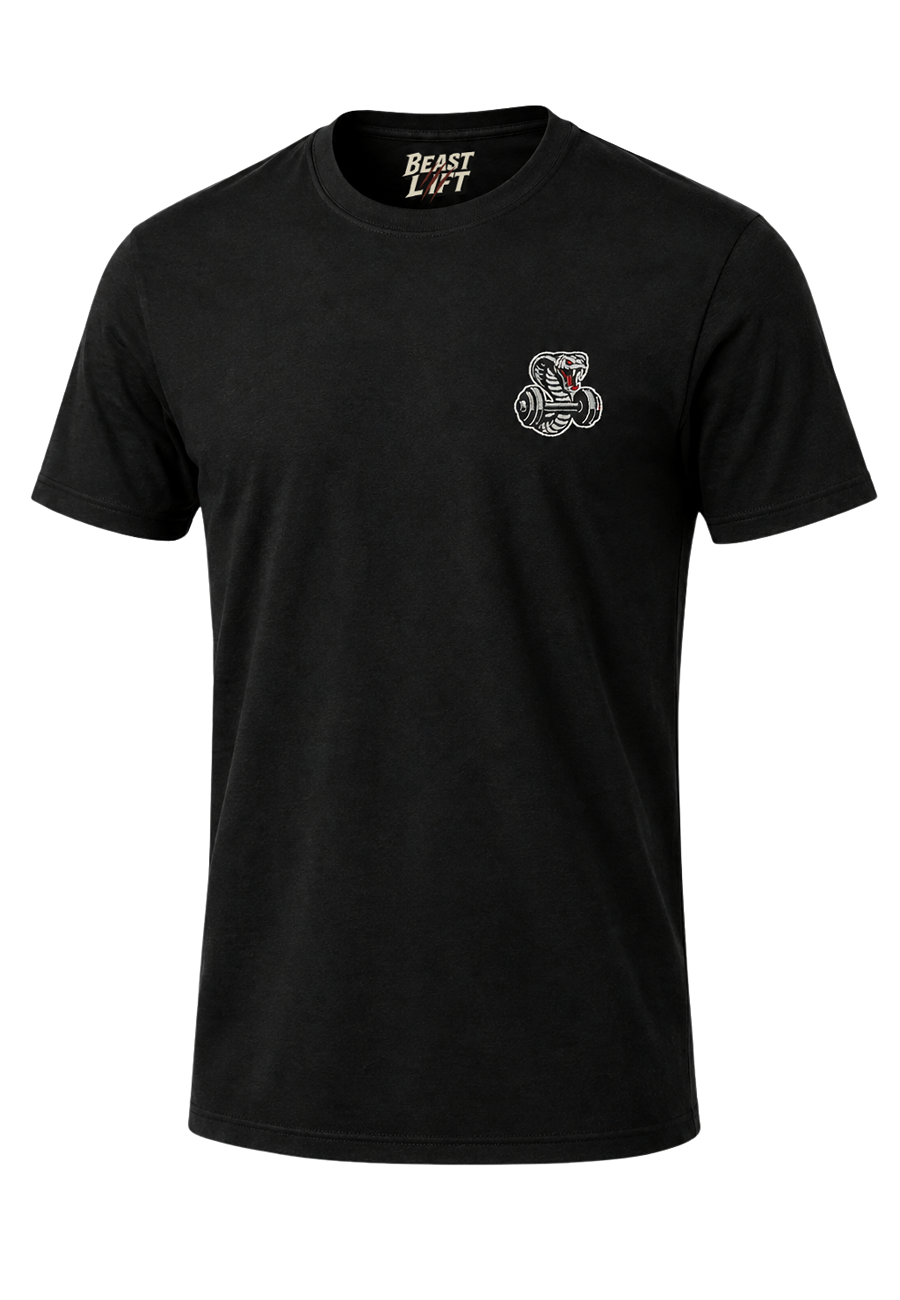 T-Shirt KOBRA | Seria BeastLift | Haft 3D Premium