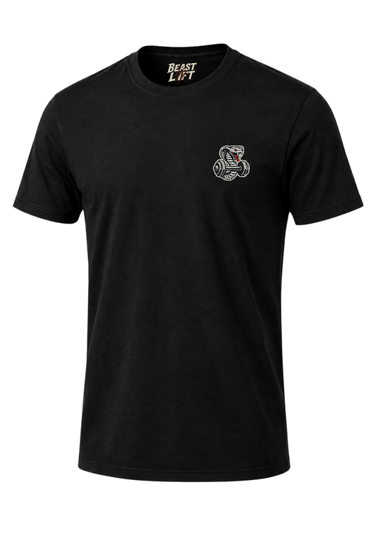 T-Shirt KOBRA | Seria BeastLift | Haft 3D Premium