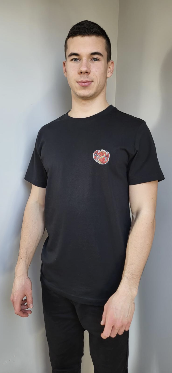 T-Shirt SMOK | Seria BeastLift | Haft 3D Premium