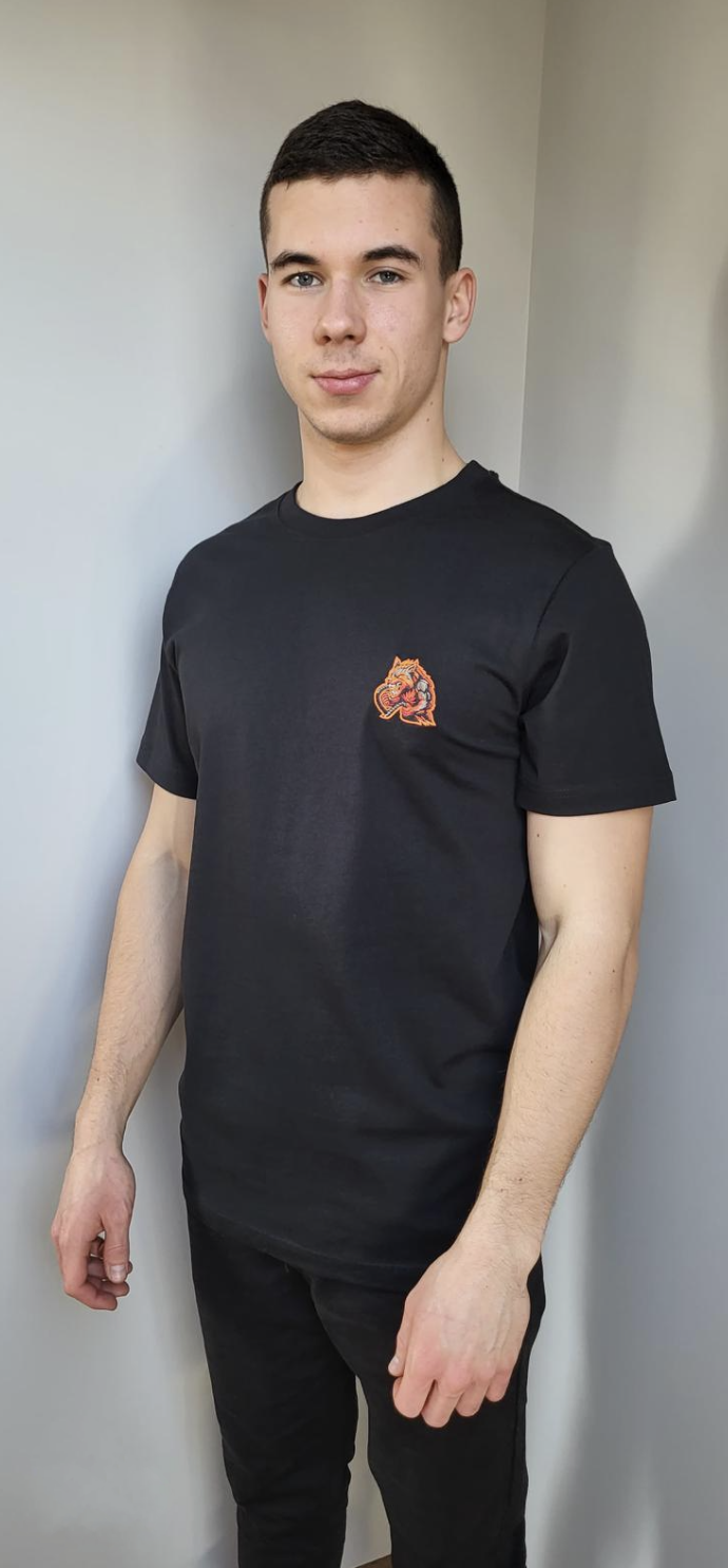 T-Shirt WILK | Seria BeastLift | Haft 3D Premium