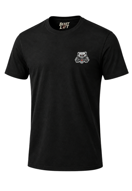 T-Shirt NIEDŹWIEDŹ | Seria BeastLift | Haft 3D Premium