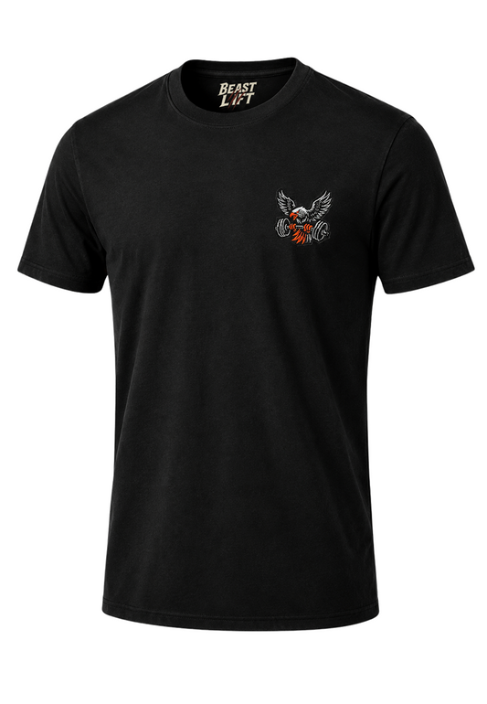 T-Shirt ORZEŁ | Seria BeastLift | Haft 3D Premium