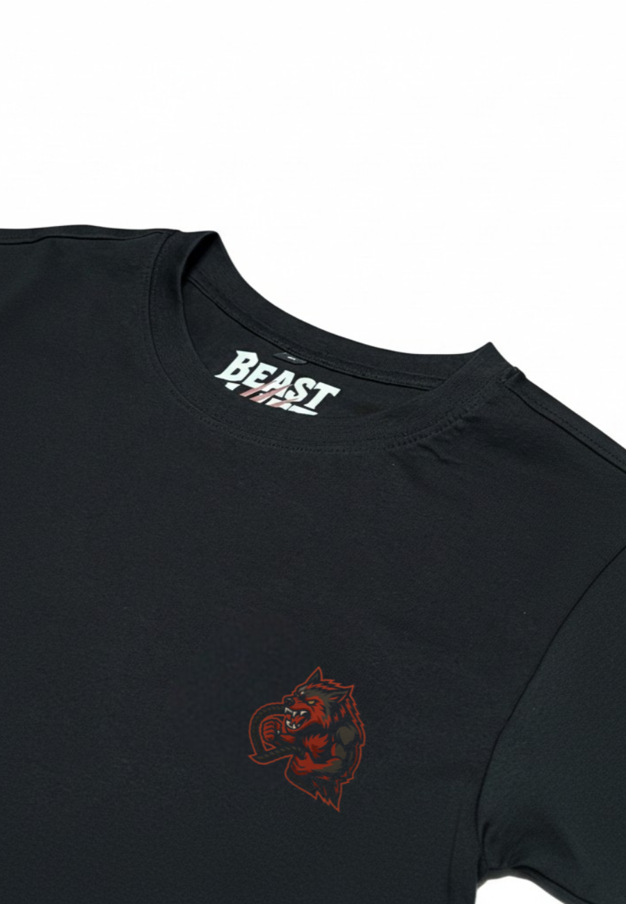 T-Shirt WILK | Seria BeastLift | Haft 3D Premium