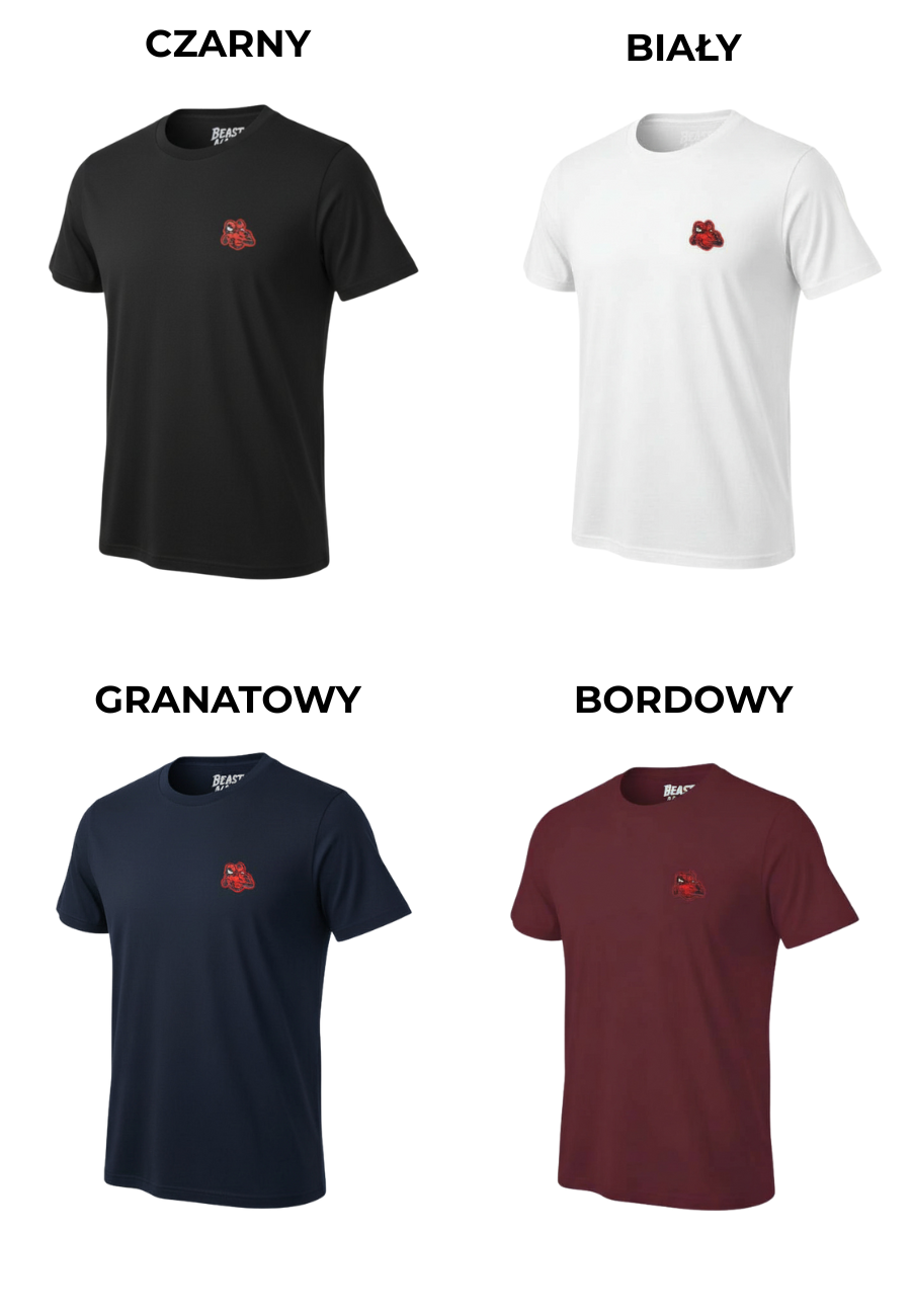 T-Shirt ORZEŁ | Seria BeastLift | Haft 3D Premium